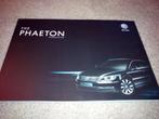 6x Volkswagen Phaeton folders/brochures 2002 2004 2006 2014, Boeken, Ophalen of Verzenden, Zo goed als nieuw, Volkswagen