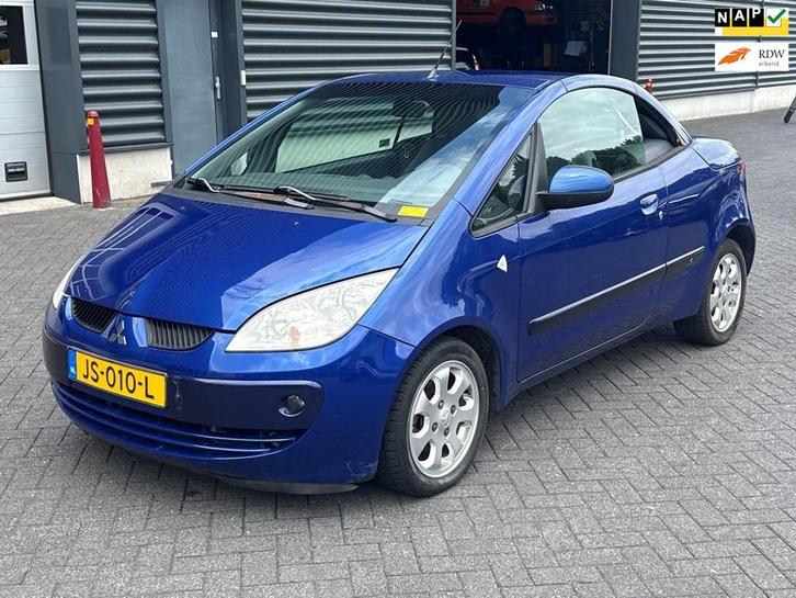 Mitsubishi Colt CZC 1.5 , Airco, Auto diversen, Schadeauto's, Mitsubishi, Handgeschakeld, Benzine, Cabriolet, Blauw