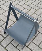 Lektuurbak / Tijdschriftenrek - Zwart Metaal, Ophalen, Gebruikt