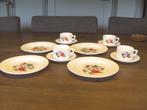 Retro / Vintage Arcopal Ontbijtservies voor 4 personen, Nieuw, Compleet servies, Glas, Overige stijlen