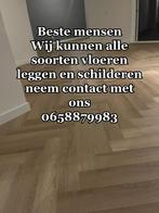 Laminaat leggen en Schilderen 0658879983 vloeren leger, Garantie, Tapijt of Kunststof