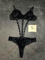 Lak body, Kleding | Dames, Verzenden, Zwart, Body of Korset