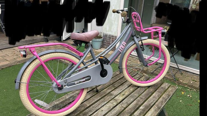 Lola 20 inch kinderfiets, Fietsen en Brommers, Fietsen | Meisjes, Gebruikt, 20 inch, Handrem, Ophalen