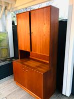 Prachtige Deens design vintage kast. Highboard, Ophalen, 100 tot 150 cm, Zo goed als nieuw, 150 tot 200 cm