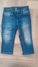 Capri /driekwartbroek jeans centre, Kleding | Dames, Broeken en Pantalons, Maat 34 (XS) of kleiner, Blauw, Ophalen of Verzenden