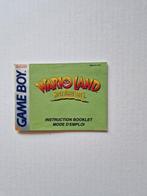 Warioland gameboy boekje, Spelcomputers en Games, Games | Nintendo Game Boy, 1 speler, Ophalen of Verzenden, Zo goed als nieuw