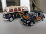 twee modellen, VW Beetle/VW Combi 1/43, Overige merken, Ophalen of Verzenden, Zo goed als nieuw, Auto