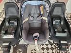 Maxi cosi en 2x two way fix, Ophalen, Zo goed als nieuw, Isofix, 0 t/m 13 kg
