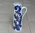 Knödgen vintage vaas 2480-40 blauw zoutglazuur West-Germany, Gebruikt, Blauw, Aardewerk of Porselein, Ophalen of Verzenden