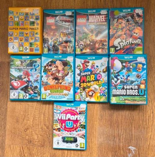 Nintendo Wii U Spellen, Spelcomputers en Games, Games | Nintendo Wii U, Zo goed als nieuw, 3 spelers of meer, Vanaf 3 jaar, Ophalen of Verzenden