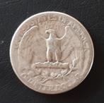 USA Franklin 1/4 dollar 1944 zilver, Verzenden, Noord-Amerika, Losse munt, Zilver