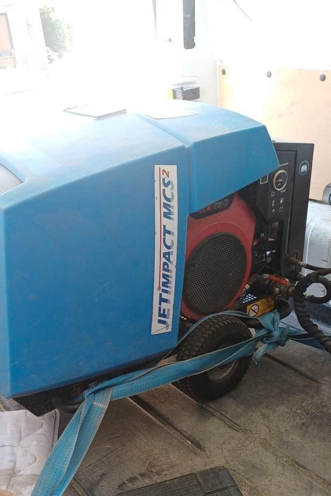 Mobiele Zandstraal Unit compleet, Doe-het-zelf en Verbouw, Gereedschap | Lasapparaten, Zo goed als nieuw, Overige typen, 250 ampère of meer
