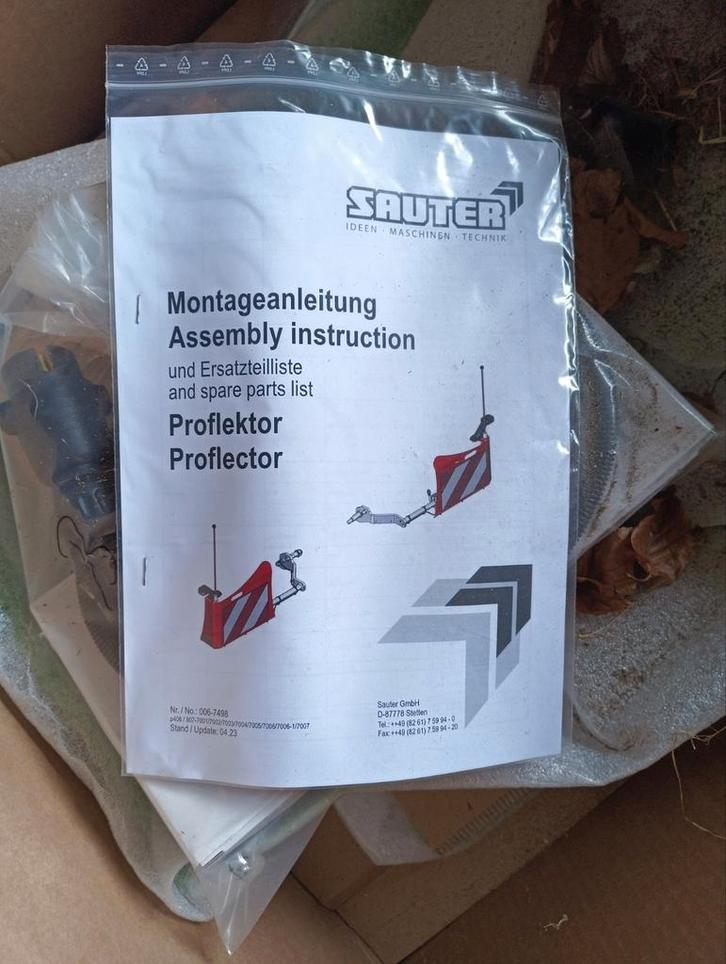 Sauter front proflektor passend voor deutz 7250, Zakelijke goederen, Agrarisch | Onderdelen | Banden, Velgen en Assen, Ophalen