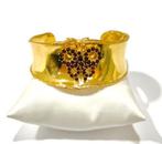 Mooie statement armband, Verzenden, Zo goed als nieuw, Dame, Goud