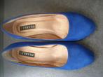 cobalt blauwe schoenen mt 37, Blauw, Ophalen of Verzenden, Zo goed als nieuw, Pearlz