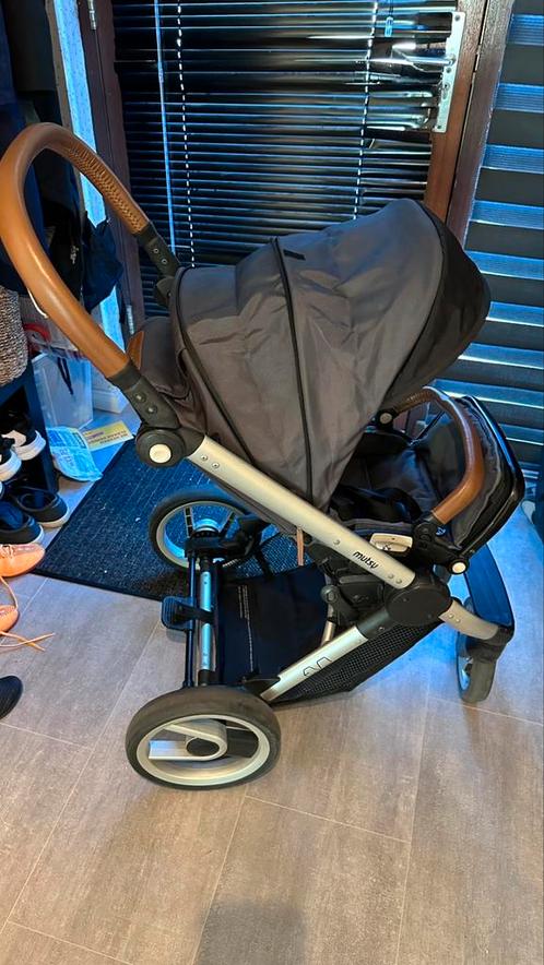 Mutsy Evo Kinderwagen met Reiswieg, Zitje & Voetenzak, Kinderen en Baby's, Kinderwagens en Combinaties, Gebruikt, Mutsy, Met reiswieg