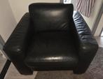 leren stoel, Huis en Inrichting, Fauteuils, Ophalen, Gebruikt, Minder dan 75 cm, 50 tot 75 cm