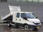 Iveco Daily 35C14 Dubbel Cabine Kipper met Kist Dubbellucht, Auto's, 2757 kg, Gebruikt, Euro 6, Iveco