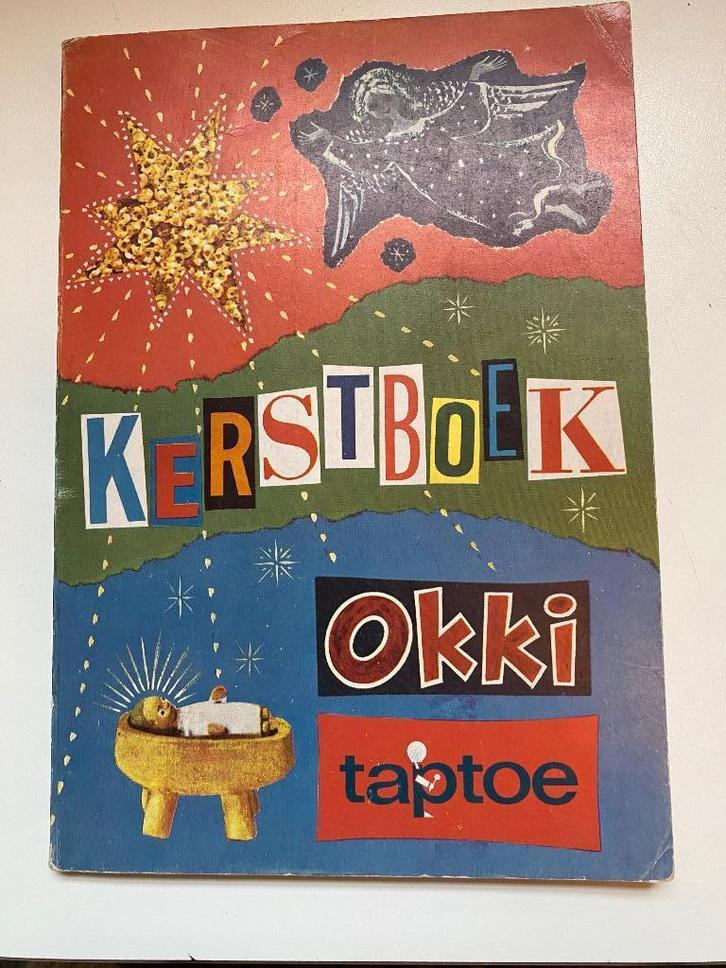 Vintage Kerstboek OKKI TAPTOE KERST, Diversen, Kerst, Gebruikt, Ophalen of Verzenden