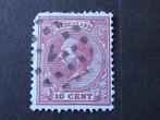plaatfout 21, gestempeld., Verzenden, T/m 1940, Gestempeld