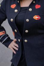 Jasje voor carnaval blazer outfit m/l breda kielegat, Ophalen of Verzenden, Nieuw, Maat 42/44 (L), Carnaval