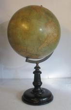 grote antieke 19eeuwse globe wereldbol Delagrave 123, Antiek en Kunst, Ophalen