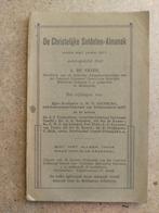 De Christelijke Soldaten-Almanak voor het jaar 1917, Boeken, Oorlog en Militair, Gelezen, Voor 1940, Landmacht, Verzenden