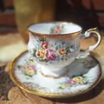 Vintage kop en schotel 8, Elizabethan, England, Ophalen of Verzenden