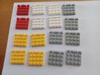 Lego plaatjes 4x4 voor scharnieren nr 10, Gebruikt, Ophalen of Verzenden, Lego