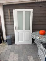 Witte Binnendeur met Glas, 80 tot 100 cm, Ophalen of Verzenden, 200 tot 215 cm, Glas