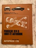 Porsche 914 S 1969-1972 Autobook, Ophalen of Verzenden