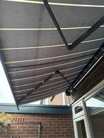 Knikarmscherm - rolscherm tuin, Tuin en Terras, Zonneschermen, Gebruikt, Elektrisch, Ophalen of Verzenden, 150 tot 300 cm