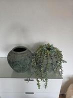 2 Supergave Stenen Bloempotten. Nieuw!!, Tuin en Terras, Bloempotten, Ophalen, Steen, Rond, Nieuw