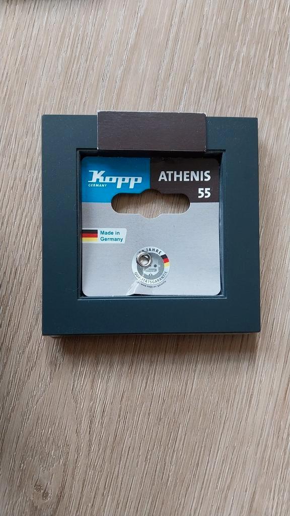 KOPP Athenis 55 mat zwart - diverse, Doe-het-zelf en Verbouw, Elektra en Kabels, Zo goed als nieuw, Schakelaar, Ophalen of Verzenden