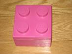 Lego brooddoos + drinkfles roze, Ophalen of Verzenden, Gebruikt