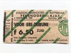 kaartje FEIJENOORD-AJAX 2-11-1969 !, Verzenden, Gebruikt