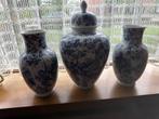 Delfts blauw vazen, Antiek en Kunst, Ophalen