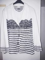 vest met knoopsluiting en revers Gerry Weber maat 46, Wit, Maat 46/48 (XL) of groter, Nieuw, Ophalen of Verzenden