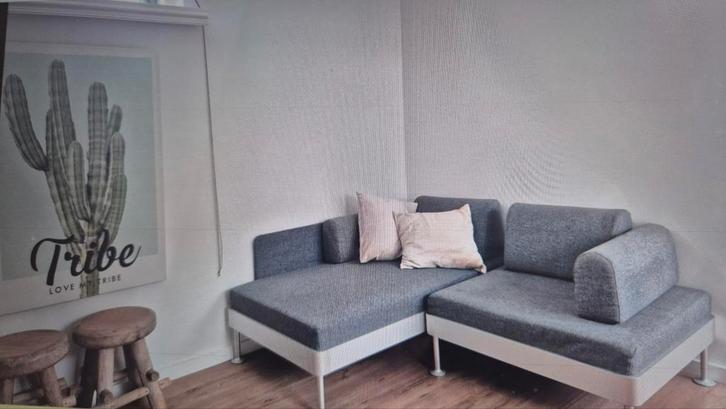 Moet weg!! IKEA Modulaire Bank - Compact & Wasbaar, Huis en Inrichting, Banken | Complete zithoeken, Ophalen