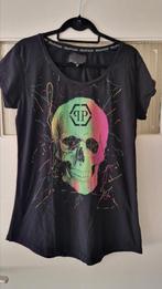 T-shirt met skull, Zwart, Maat 46/48 (XL) of groter, Ophalen of Verzenden, Zo goed als nieuw