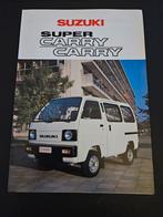 Brochure Suzuki Carry & Super Carry, Ophalen of Verzenden, Zo goed als nieuw, Overige merken