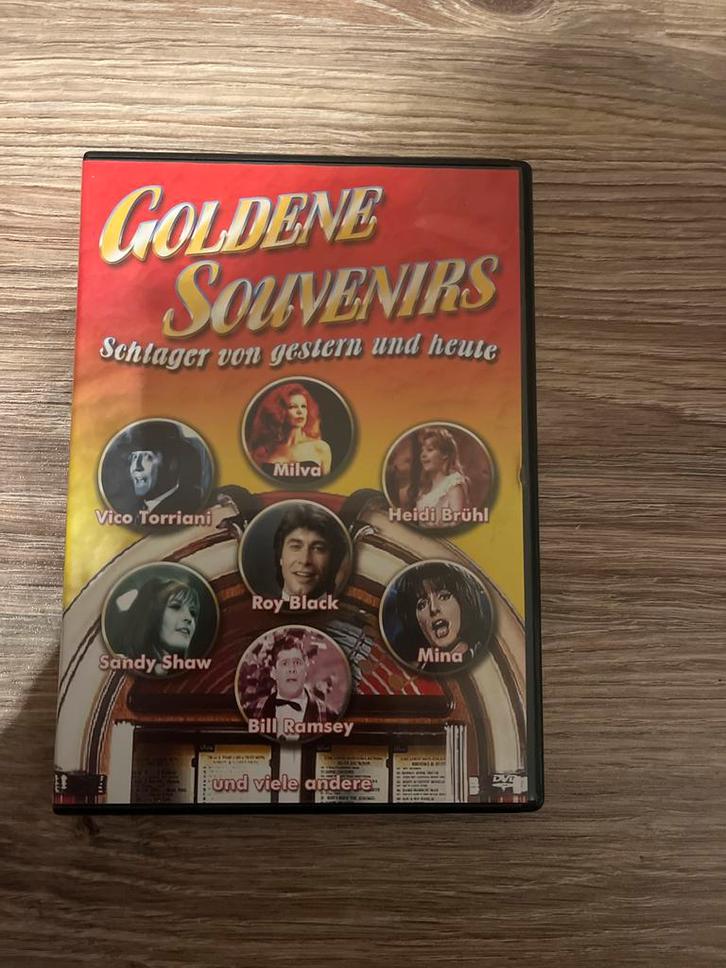 Goldene Souvenirs DVD - Schlager van Gisteren & Vandaag, Cd's en Dvd's, Dvd's | Overige Dvd's, Zo goed als nieuw, Boxset, Alle leeftijden