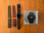 Garmin fenix 6X pro 51mm, Sieraden, Tassen en Uiterlijk, Sporthorloges, Gebruikt, Zwart, Garmin, Ophalen of Verzenden