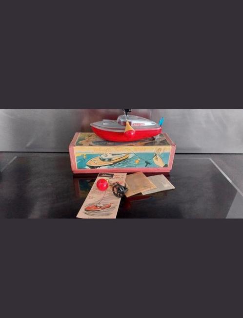 ZELDZAAM MOOIE ORIGINELE SCHUCO TELECO BOOT 70 JAAR OUD!!!, Antiek en Kunst, Antiek | Speelgoed, Ophalen of Verzenden