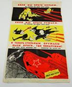 British / Soviet ww2 propaganda poster, Verzamelen, Verzenden, Landmacht, Engeland