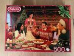 Falcon 500 stukjes puzzel. Kerst. Kerstpuzzel., Ophalen of Verzenden, 500 t/m 1500 stukjes, Zo goed als nieuw