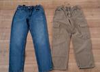 2 Mooie (cargo) jeans maat 164 ZGAN, Broek, H&M, Ophalen of Verzenden, Zo goed als nieuw