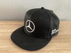 ✅ Lewis Hamilton 2018 Team cap Zwart Mercedes AMG Petronas, Ophalen of Verzenden, Nieuw, Formule 1