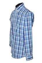 ETRO geruit overhemd, shirt, wit/blauw, Mt. 38, Blauw, Halswijdte 38 (S) of kleiner, Ophalen of Verzenden, Zo goed als nieuw