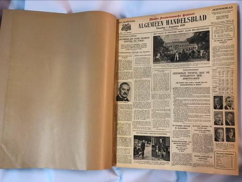 Oorlogskranten Algemeen Handelsblad 1939/1940, Verzamelen, Tijdschriften, Kranten en Knipsels, 1920 tot 1940, Ophalen